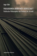 Cover: Paradigmen anonymer Herrschaft - K&ouml;nigshausen & Neumann