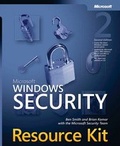 Cover: Microsoft Windows Security Resource Kit - Microsoft Press