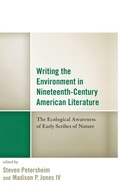 Cover: Writing the Environment in Nineteenth-Century American Literature - Lexington Books