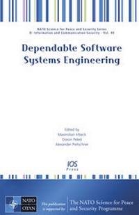 Enlarge image Cover: Dependable Software Systems Engineering - IOS Press,US