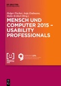 Cover: Mensch und Computer 2015 - Usability Professionals - De Gruyter