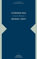 Cover: Literator 2013: Michael Lentz - Brill Deutschland