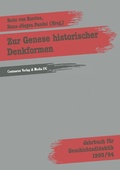 Cover: Zur Genese historischer Denkformen - Centaurus