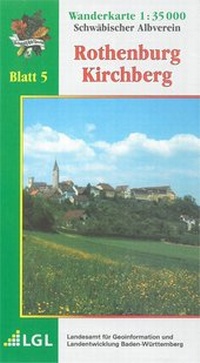 Abbildung von: Rothenburg - Kirchberg - Schwäbischer Albverein