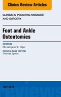 Cover: Foot and Ankle Osteotomies, An Issue of Clinics in Podiatric Medicine and Surgery - Elsevier