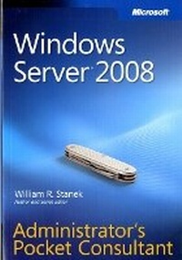 Enlarge image Cover: Windows Server 2008 Administrator's Pocket Consultant - Microsoft Press