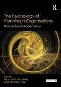 Cover: The Psychology of Planning in Organizations - Routledge