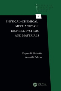 Abbildung von: Physical-Chemical Mechanics of Disperse Systems and Materials - CRC Press