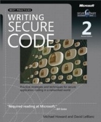 Enlarge image Cover: Writing Secure Code - Microsoft Press