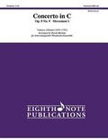 Cover: Concerto in C - Op. 9 No. 9 - Eighth Note Publications