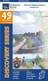Abbildung von: Kildare, Offaly, Meath, Westmeath - Ordnance Survey Ireland