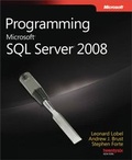Cover: Programming Microsoft SQL Server 2008 - Microsoft Press