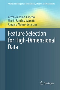 Enlarge image Cover: Feature Selection for High-Dimensional Data - Springer