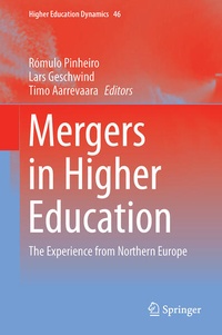 Enlarge image Cover: Mergers in Higher Education - Springer