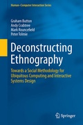 Cover: Deconstructing Ethnography - Springer