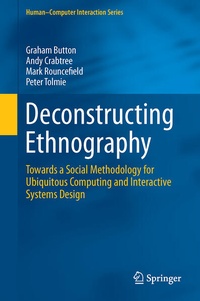 Enlarge image Cover: Deconstructing Ethnography - Springer