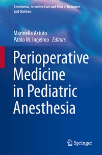 Abbildung von: Perioperative Medicine in Pediatric Anesthesia - Springer
