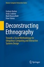 Cover: Deconstructing Ethnography - Springer