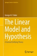 Cover: The Linear Model and Hypothesis - Springer