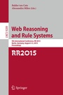 Cover: Web Reasoning and Rule Systems - Springer
