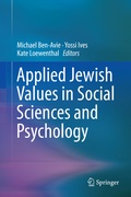 Cover: Applied Jewish Values in Social Sciences and Psychology - Springer