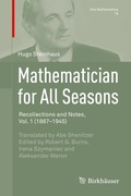Cover: Mathematician for All Seasons - Birkh&auml;user