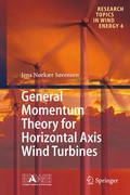 Cover: General Momentum Theory for Horizontal Axis Wind Turbines - Springer