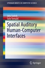Cover: Spatial Auditory Human-Computer Interfaces - Springer