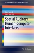 Cover: Spatial Auditory Human-Computer Interfaces - Springer