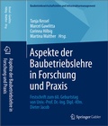Cover: Aspekte der Baubetriebslehre in Forschung und Praxis - Springer Gabler