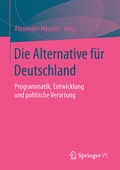 Cover: Die Alternative f&uuml;r Deutschland - Springer VS