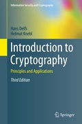 Cover: Introduction to Cryptography - Springer
