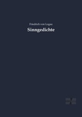 Cover: Sinngedichte - Vero Verlag