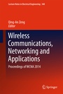Cover: Wireless Communications, Networking and Applications - Springer