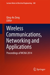 Enlarge image Cover: Wireless Communications, Networking and Applications - Springer