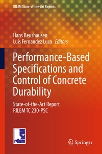 Enlarge image Cover: Performance-Based Specifications and Control of Concrete Durability - Springer