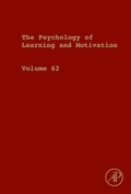 Cover: Psychology of Learning and Motivation - Academic Press