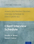 Cover: Anxiety and Related Disorders Interview Schedule for DSM-5 (ADIS-5) - Lifetime Version - Oxford University Press Inc