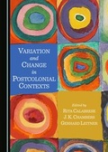 Cover: Variation and Change in Postcolonial Contexts - Cambridge Scholars Publishing