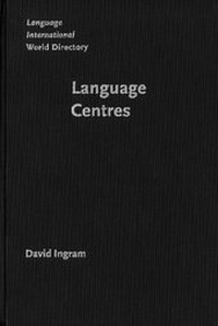 Enlarge image Cover: Language Centres - John Benjamins Publishing Co