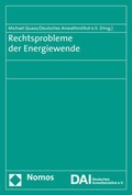 Cover: Rechtsprobleme der Energiewende - Nomos