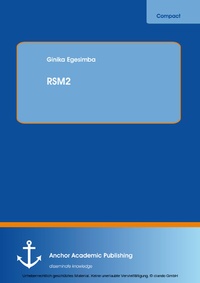 Abbildung von: RSM2 - Anchor Academic Publishing