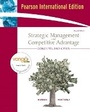 Cover: Strategic Management and Competitive Advantage - Pearson