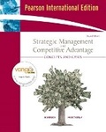 Cover: Strategic Management and Competitive Advantage - Pearson