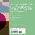 Cover: Math/Science Partnerships (MSP) - National Academies Press