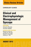 Cover: Clinical and Electrophysiologic Management of Syncope, An Issue of Cardiology Clinics - Elsevier