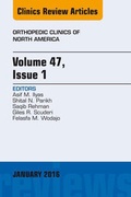 Cover: Volume 47, Issue 1, An Issue of Orthopedic Clinics - Elsevier