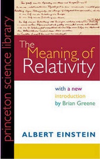 Enlarge image Cover: The Meaning of Relativity - Princeton University Press