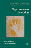 Cover: Sign Language in Action - Palgrave Macmillan