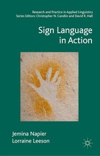Enlarge image Cover: Sign Language in Action - Palgrave Macmillan